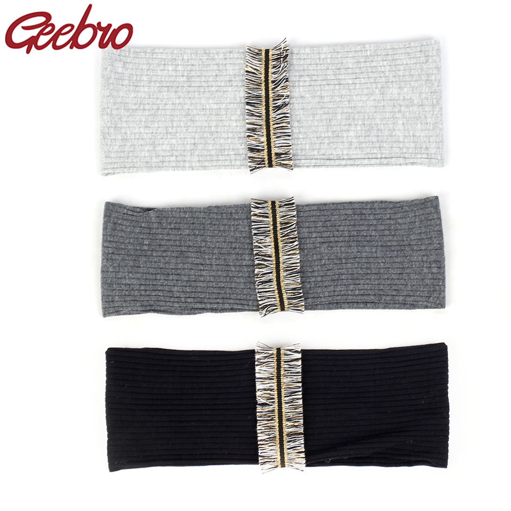 Women'S Yoga Accessories - Geebro 여성용 빈티지 보호 태슬 스트라이프