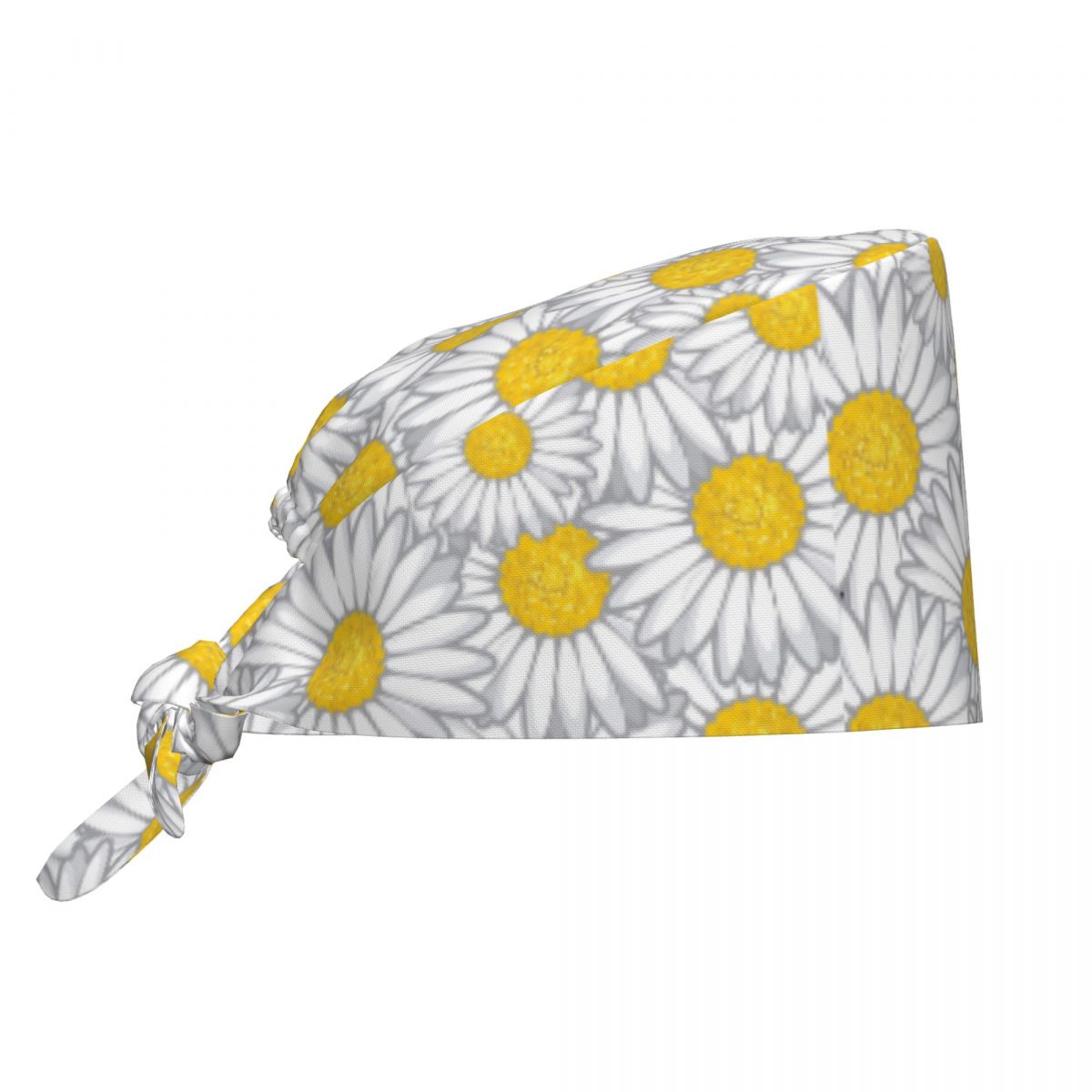 작업용 스크럽 모자 데이지 꽃무늬 벡터 이미지 남녀공용 - Women Accessories Vector 리뷰 및 가격