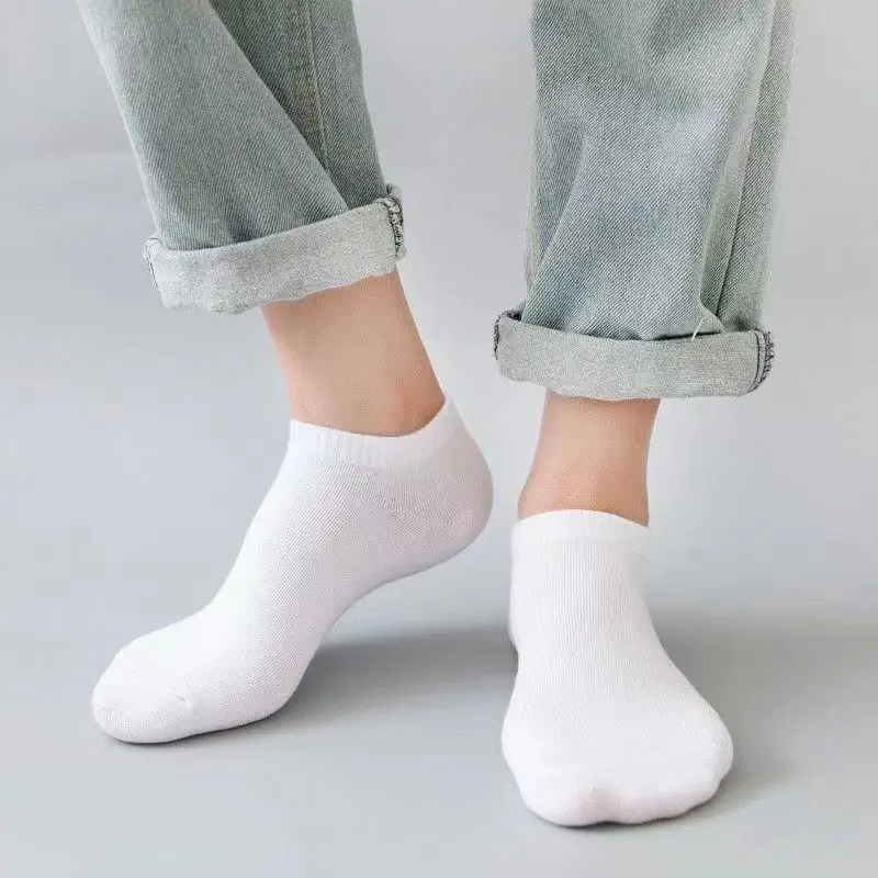 5켤레 유니섹스 캐주얼 무지 보트 양말 얇고 통기성 좋 - Women'S Ankle Accessories 리뷰 및 가격