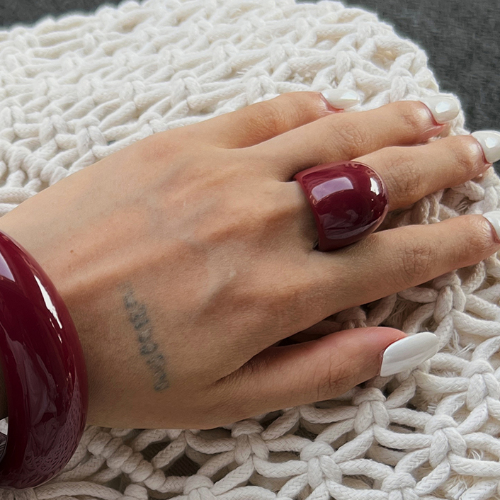 여성용 불규칙 레진 반지 2026년 봄 신상 트렌드 개 - Women'S Accessories Trends 2026 리뷰 및 가격