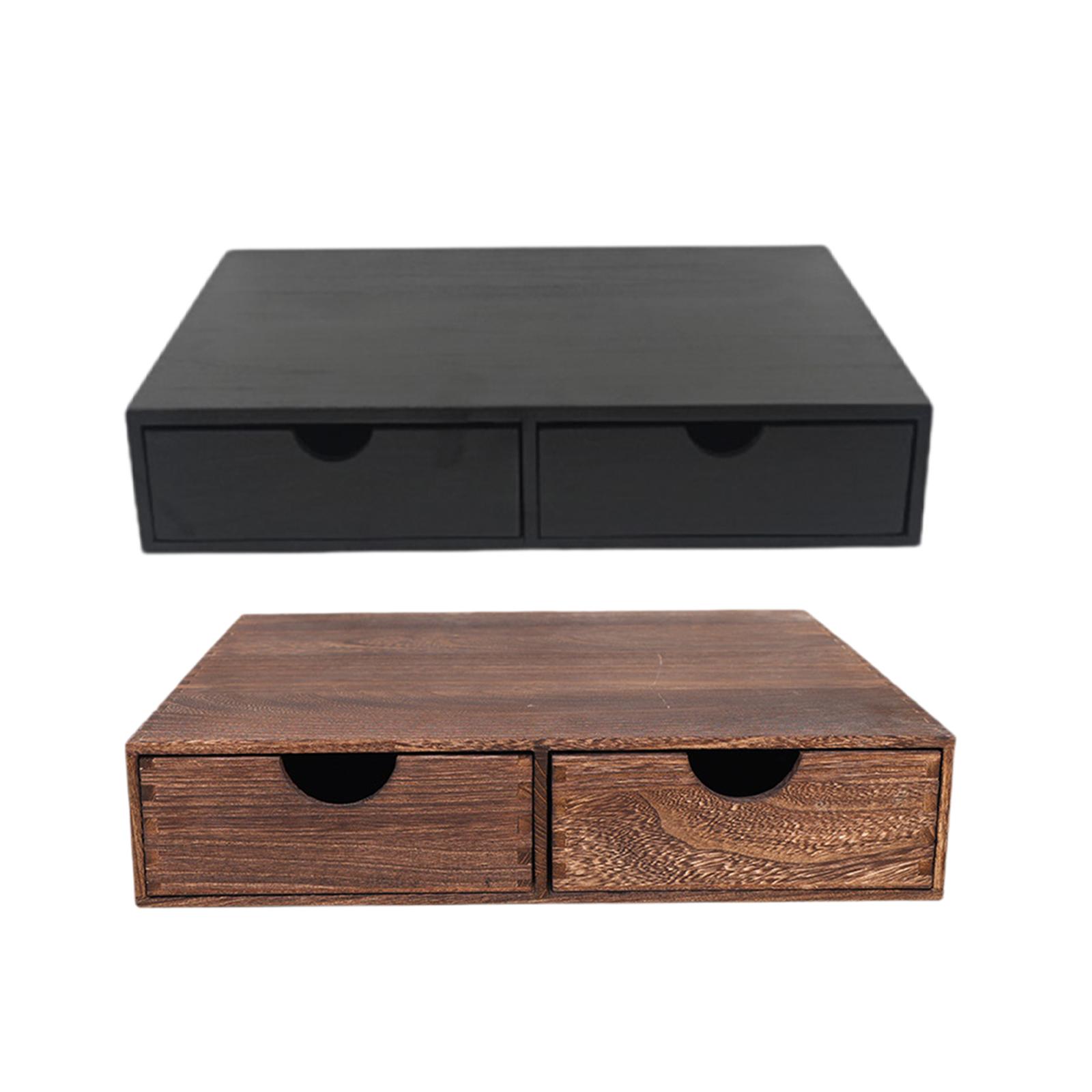 커피 캡슐 홀더 나무 캡슐 정리함 2단 서랍 커피 랙  - Women Accessories Drawer 리뷰 및 가격