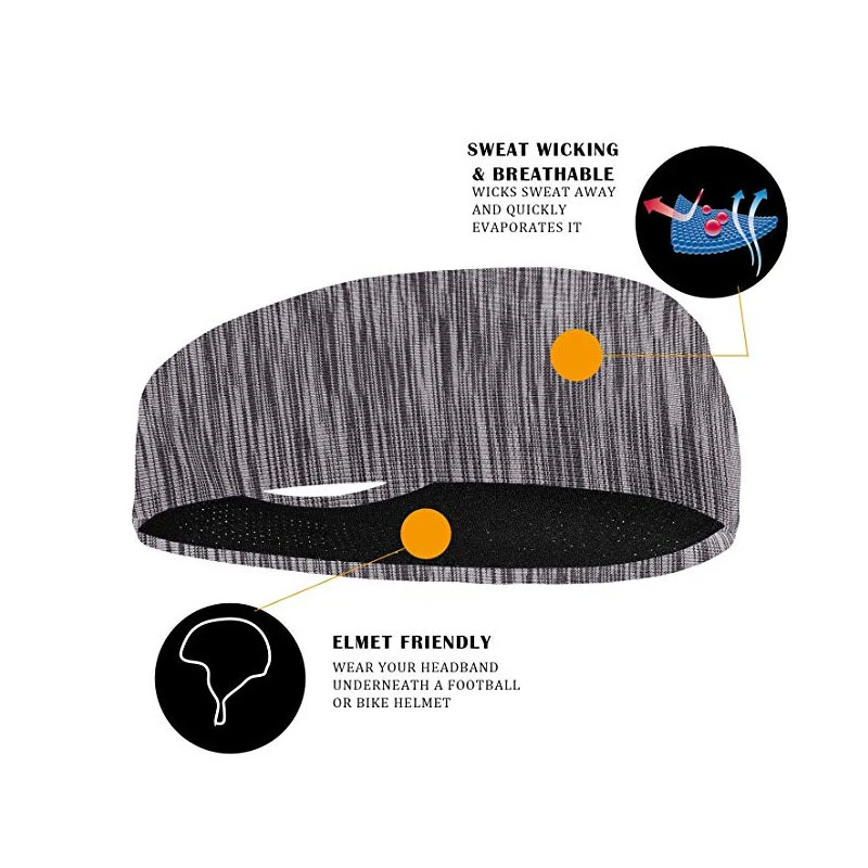 남성 여성을위한 3PCS Sweatband 탄성 스포츠 - Women'S Yoga Accessories 리뷰 및 가격