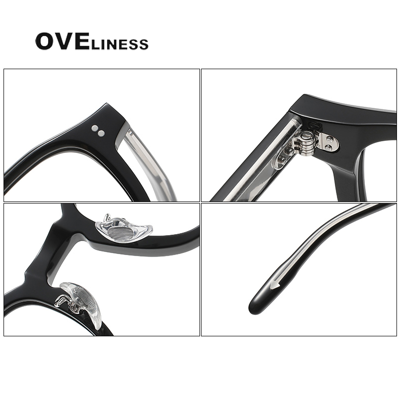 남녀공용 빈티지 아세테이트 안경테, 근시 안경 프레임, - Women Accessories Vector 리뷰 및 가격