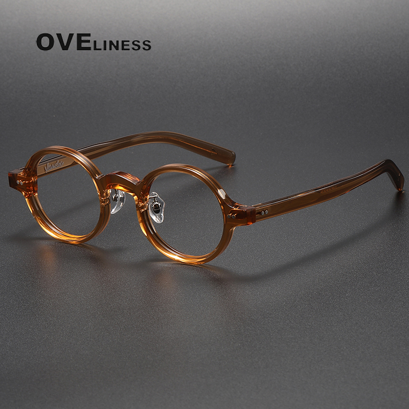 2025 빈티지 아세테이트 안경 프레임 남자 레트로 디 - Women Accessories Vector 리뷰 및 가격