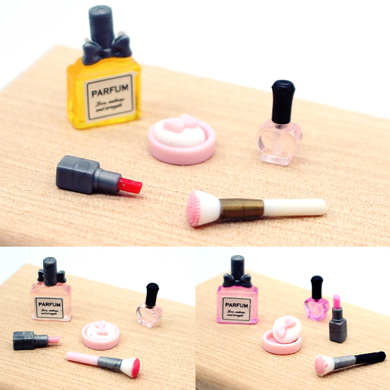 1 세트 1:12 인형 집 미니어처 화장품 립스틱 프레 - Women'S Vanity Accessories 리뷰 및 가격