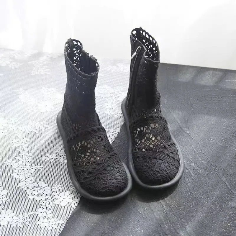 2026 여름 부츠 통기성 메쉬 여름 여성 플랫 수제  - Women'S Ankle Accessories 리뷰 및 가격