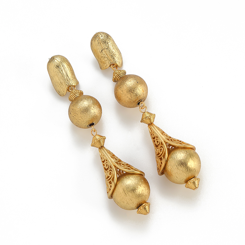 빈티지 18k 금도금 볼 드롭 귀걸이 우아한 개성있는  - Women'S Accessories Trends 2026 리뷰 및 가격