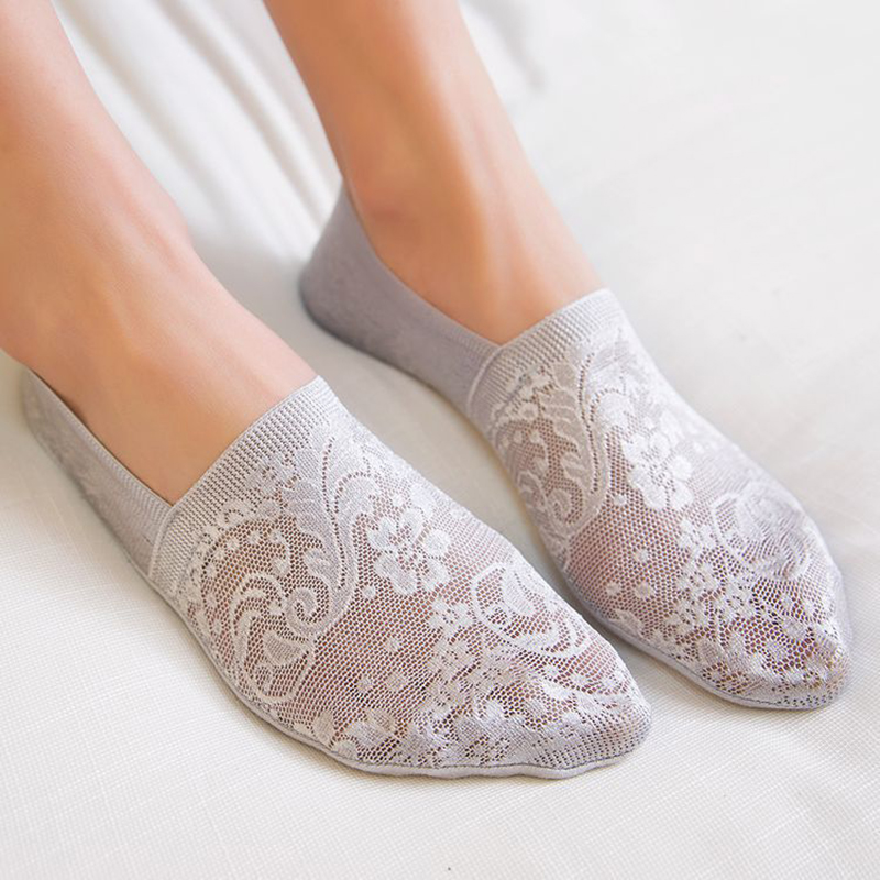 5 쌍 패션 여성 여자 여름 멋진 양말 스타일 레이스  - Women'S Ankle Accessories 리뷰 및 가격