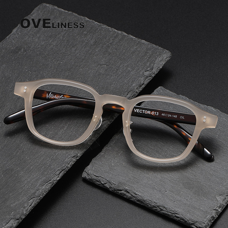 2023 아세테이트 안경 프레임 남성 여성 빈티지 근시 - Women Accessories Vector 리뷰 및 가격